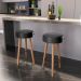 Conjunto Banquetas Alta Horizonte Preto