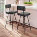 Conjunto Banquetas Ponta Grossa Preto