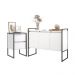 Conjunto Buffet e Gaveteiro Industrial Paris Branco