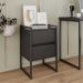 Conjunto Buffet e Gaveteiro Industrial Paris Preto Onix