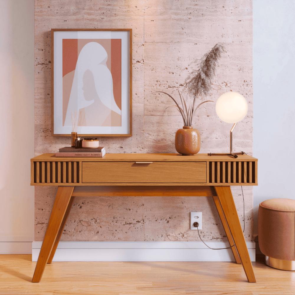 Conjunto Buffet e Painel Tv Iris Off White Matte Freijo