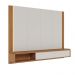 Conjunto Buffet e Painel Tv Iris Off White Matte Freijo