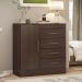 Conjunto Comoda e Cabeceira Fleury Cafe Touch