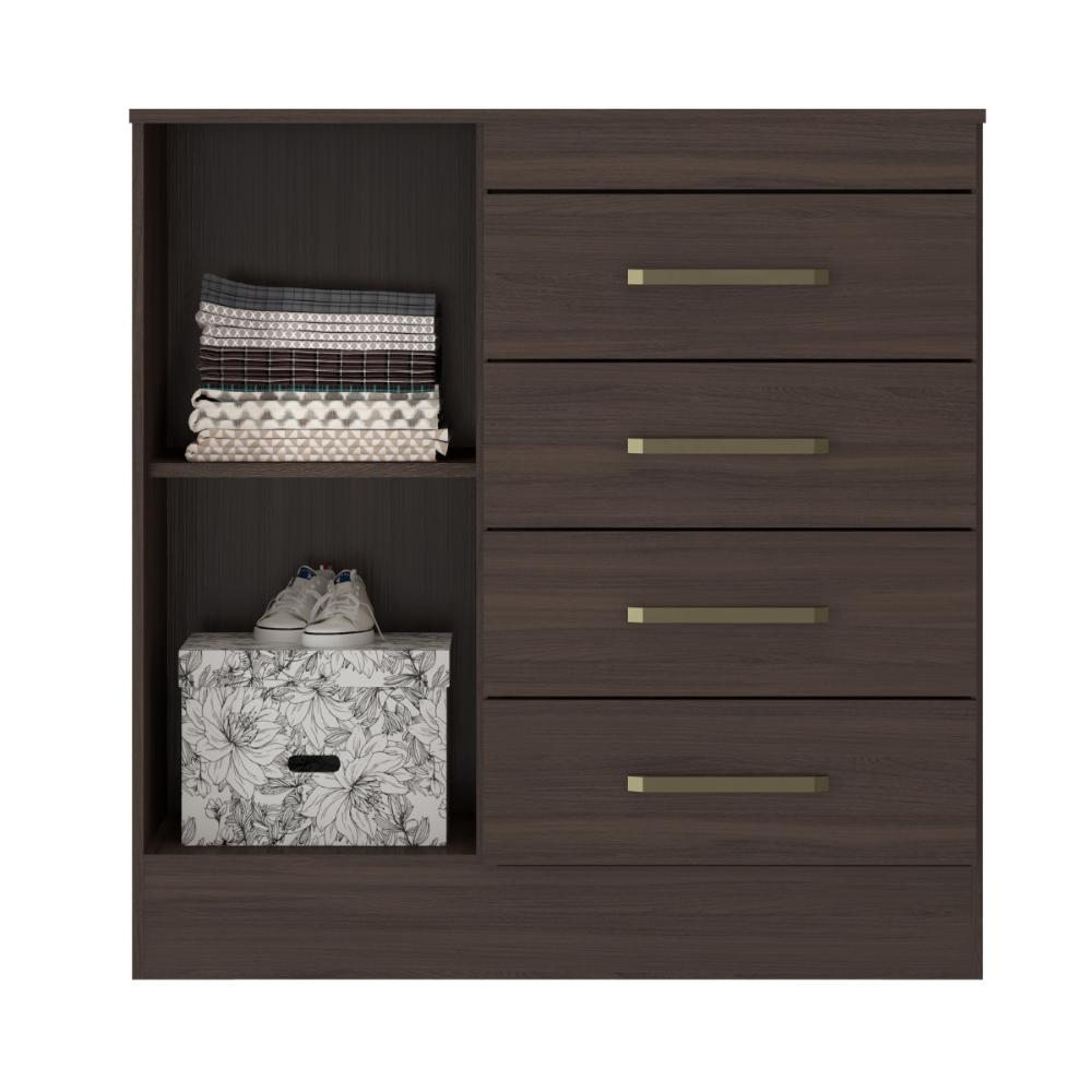 Conjunto Comoda e Cabeceira Fleury Cafe Touch