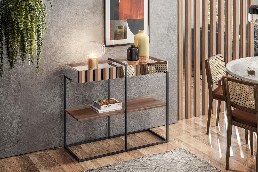Conjunto Completo para Sala Bangkok Demolição Preto