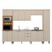Conjunto Cozinha Compacta Canberra Jequitiba Off White