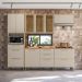 Conjunto Cozinha Compacta Granada Jequitiba Off White