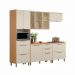 Conjunto Cozinha Compacta Granada Jequitiba Off White
