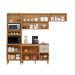 Conjunto Cozinha Compacta Greendale Jequitiba Off White