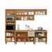 Conjunto Cozinha Compacta Munique Jequitiba Off White