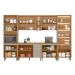 Conjunto Cozinha Compacta Osaka Jequitiba Gris Fosco