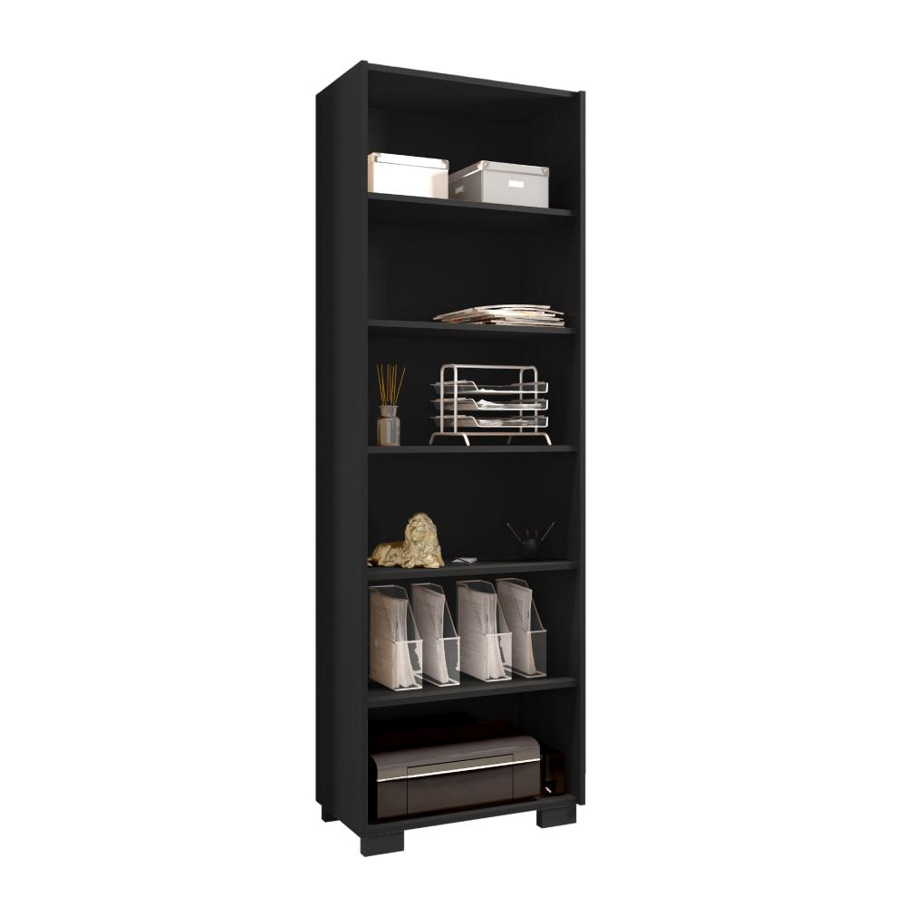 Conjunto Escrivaninha e Livreiro Eloise Preto Trama
