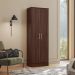 Conjunto Guarda Roupa 4 Portas e Sapateira Riom Cafe Touch