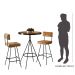 Conjunto Mesa Com 2 Banquetas Grecia Amarula