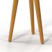 Conjunto Mesa de Apoio e Lateral Sydney Off White
