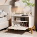 Conjunto Mesa de Cabeceira San Marino Off White