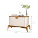 Conjunto Mesa de Cabeceira San Marino Off White Nature