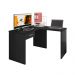 Conjunto Mesa em L e Livreiro Katharine Preto Trama
