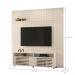 Conjunto Painel e Estante Thundertop Calacata Off White