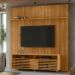 Conjunto Painel e Estante Thundertop Cumaru 