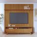 Conjunto Painel e Rack Coimbra Cumaru
