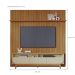 Conjunto Painel e Rack Coimbra Cumaru Opala
