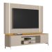 Conjunto Painel e Rack Copenhague Tauari Off White