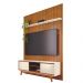 Conjunto Painel e Rack Moonshadow Cinamomo Off White