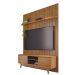 Conjunto Painel e Rack Moonshadow Cumaru