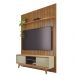 Conjunto Painel e Rack Moonshadow Cumaru Opala