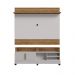 Conjunto Painel e Rack Paris Cinamomo Off White