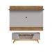 Conjunto Painel e Rack Sui Cinamomo Off White