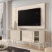 Conjunto Painel e Rack Terminus Calacata Off White