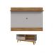 Conjunto Painel e Rack Whiterun Cinamomo Off White