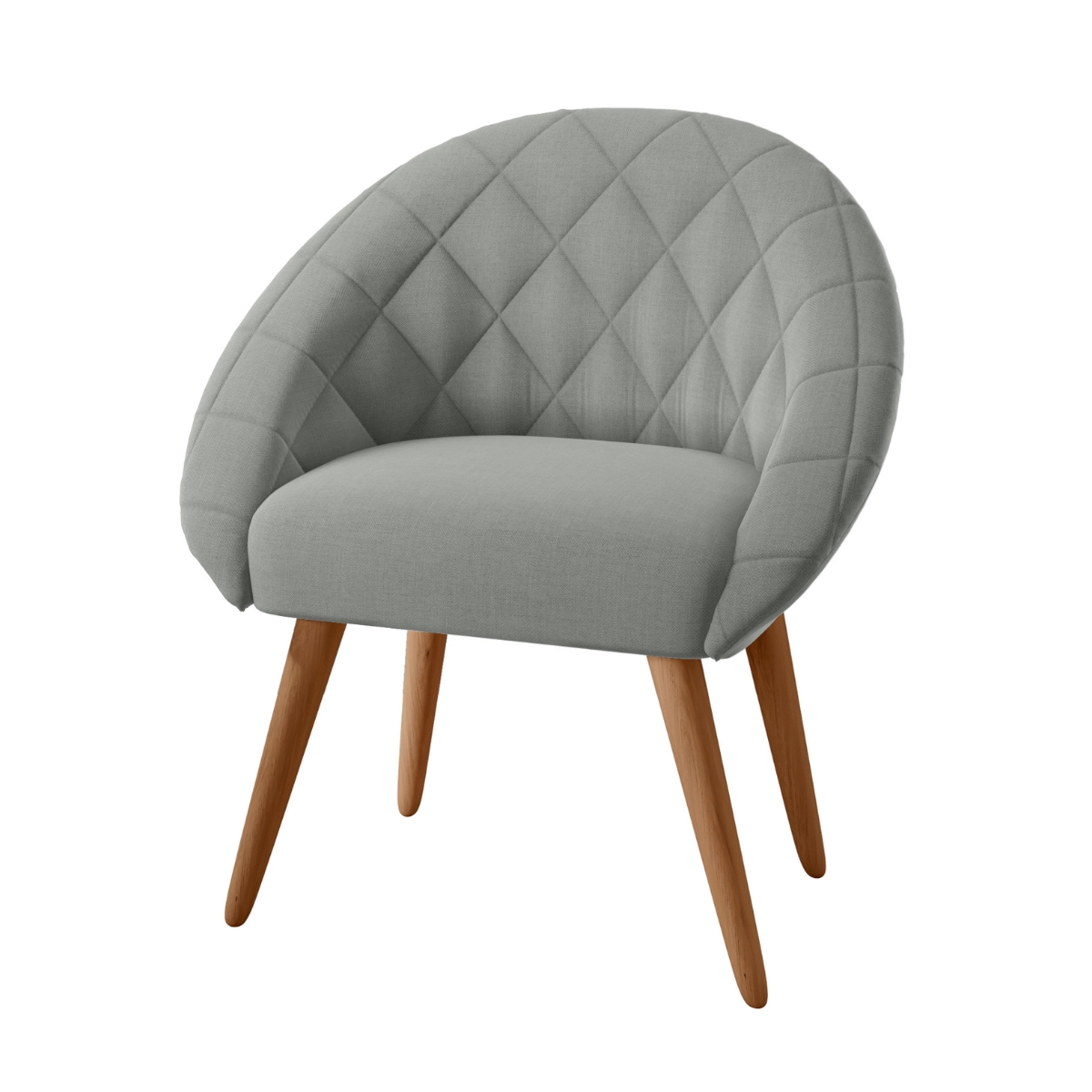 Conjunto Poltrona Decorativa Maricá Linha Grafite