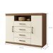 Conjunto Quarto Completo Com Espelho Viena Jatoba Areia