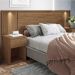 Conjunto Quarto Completo Com Espelho Viena Jatoba Grafite