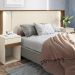 Conjunto Quarto Completo Com Espelho Xangai Jatoba Areia