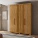 Conjunto Quarto Completo Leicester Freijó Cinza