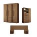 Conjunto Quarto Completo Veneza Jatoba