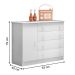 Conjunto Quarto de Bebê Completo México Branco Branco
