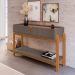 Conjunto Sala Felix Cinza Pérola Cedro