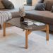 Conjunto Sala Felix Cinza Pérola Cedro