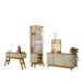 Conjunto Sala de Jantar Paris Cumaru Opala