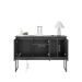 Conjunto de Buffets Industriais Milão Preto Onix