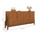 Conjunto de Cristaleira e Buffet Maricá Cedro