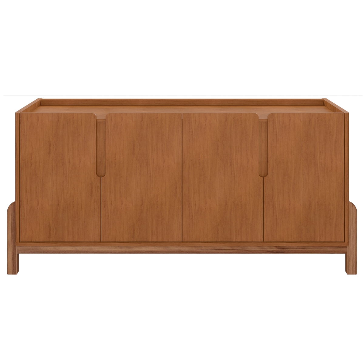 Conjunto de Cristaleira e Buffet Maricá Cedro