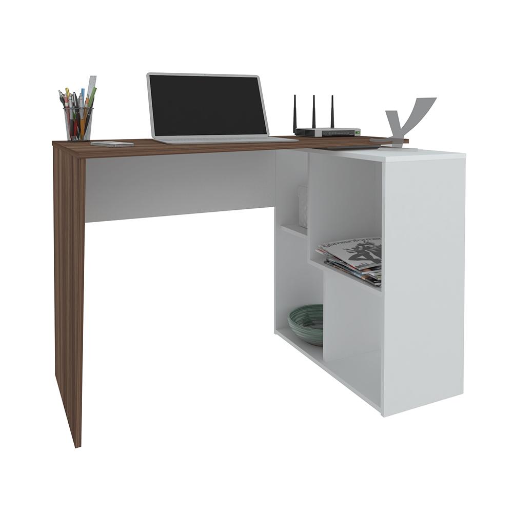 Conjunto de Escrivaninhas Cancún Ipê Branco