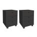 Conjunto de Gaveteiros Croydon Preto
