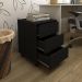 Conjunto de Gaveteiros Croydon Preto